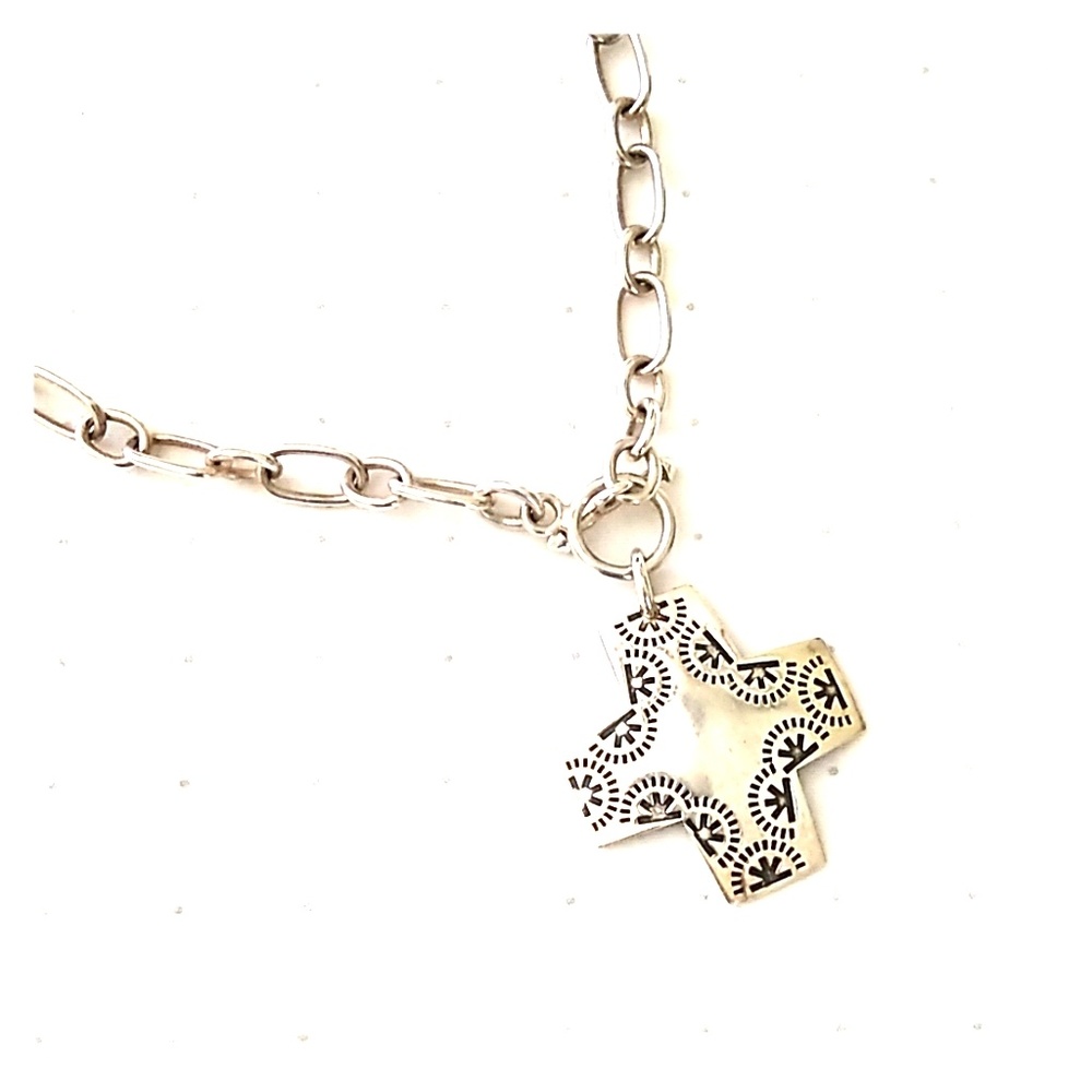 Silpada cross necklace